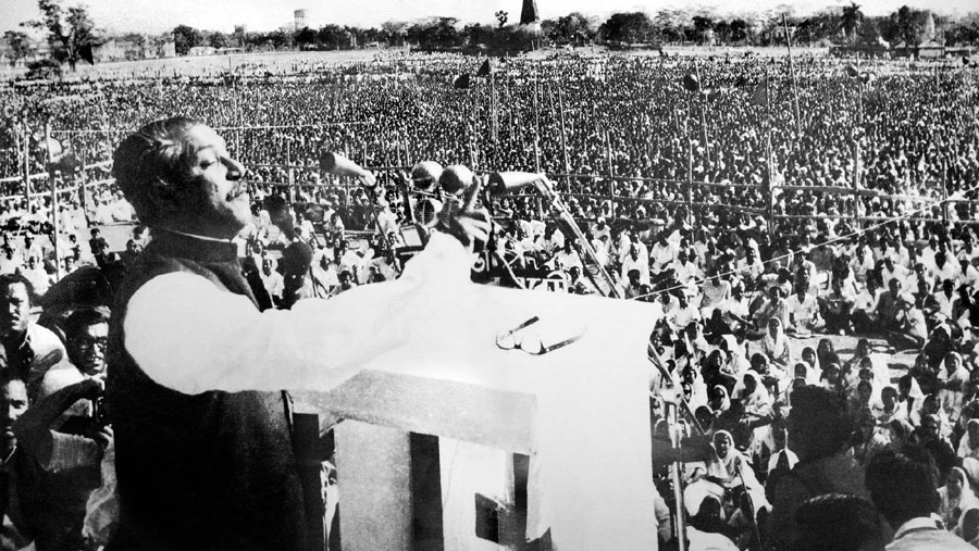 Rally in recognition of Bangabandhu's March 7 speech