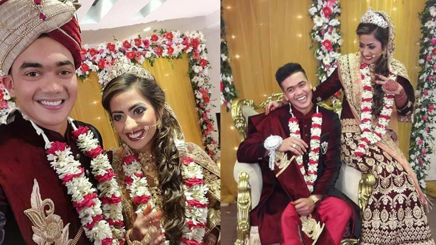 Taskin Ahmed ties the knot