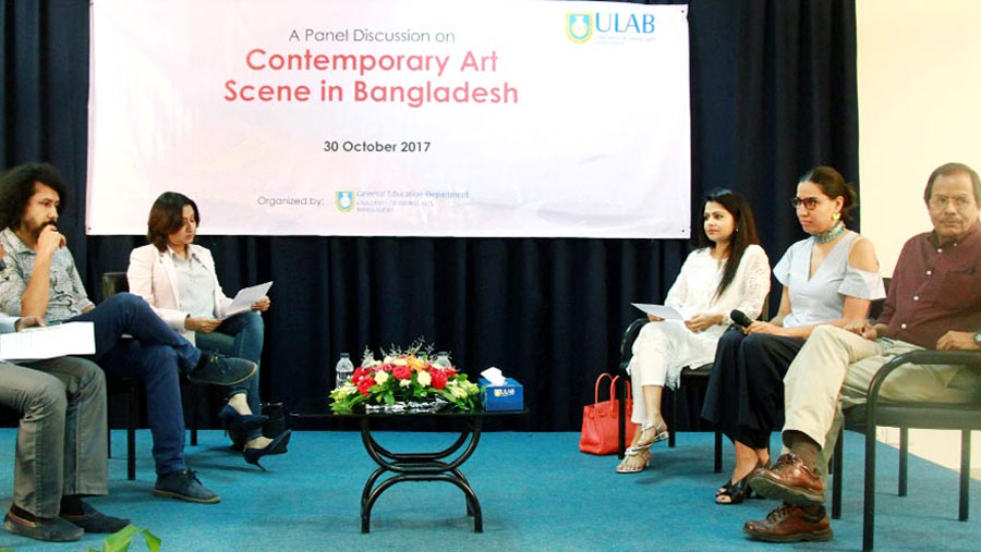 Discussion on Bangladesh's art scene