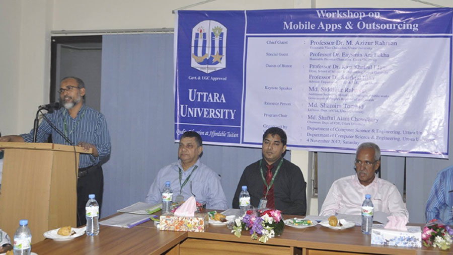 Workshop on mobile apps and outsourcing at UU