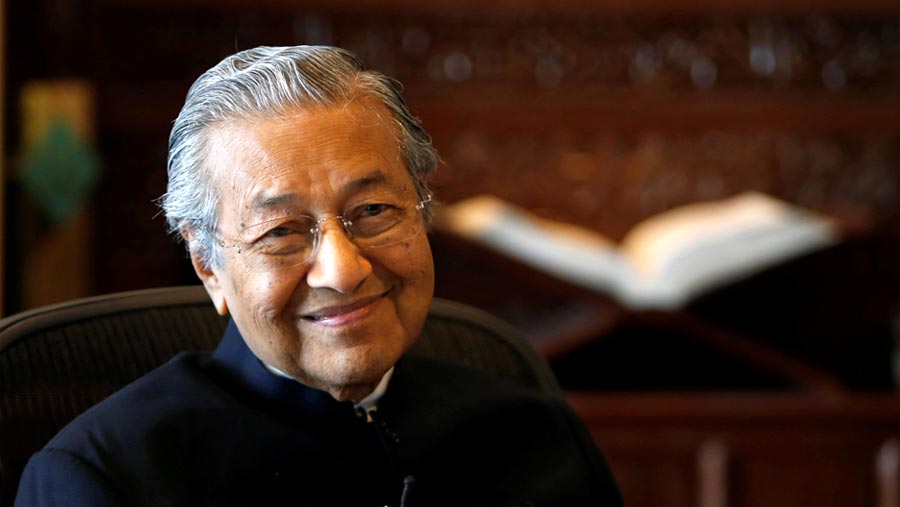 Mahathir Mohamad in hospital
