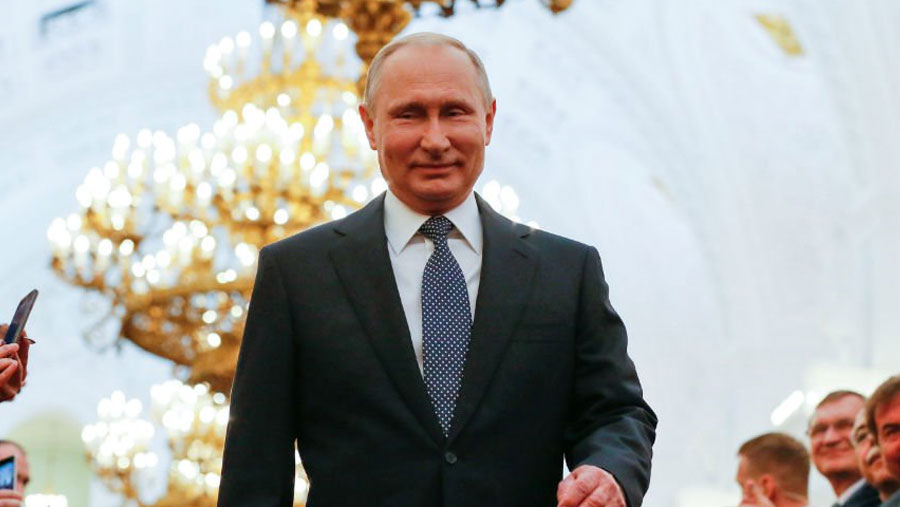 Putin sworn in for fourth term as Russian president