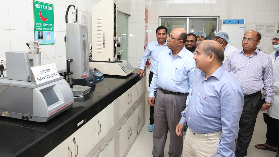 BSTI delegation visits PRAN-RFL factories