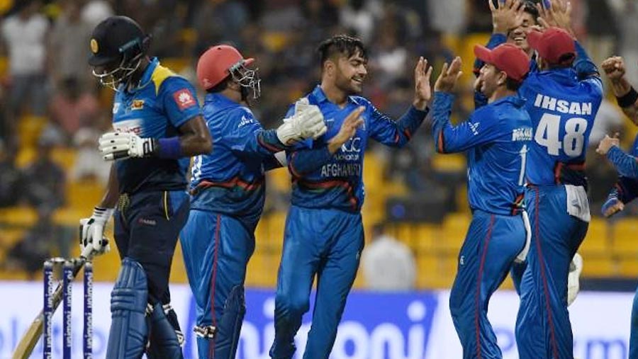 Afghanistan win eliminates Sri Lanka from Asia Cup