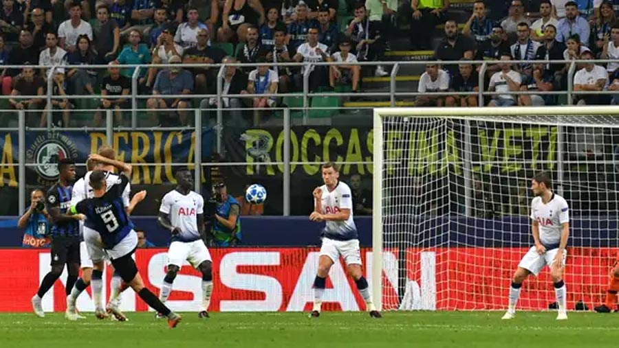 Inter Milan stun Spurs with two late goals