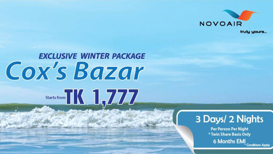 NOVOAIR announces attractive holiday package