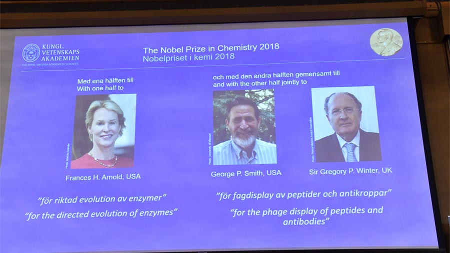 Three scientists awarded chemistry Nobel Prize