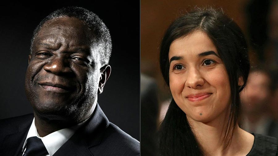 Nobel Peace Prize for anti-rape activists