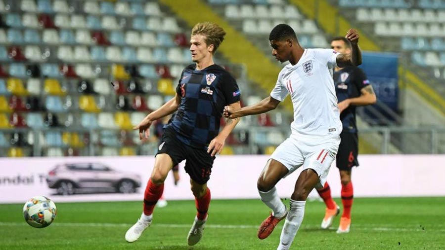 England, Croatia draw in Nations League