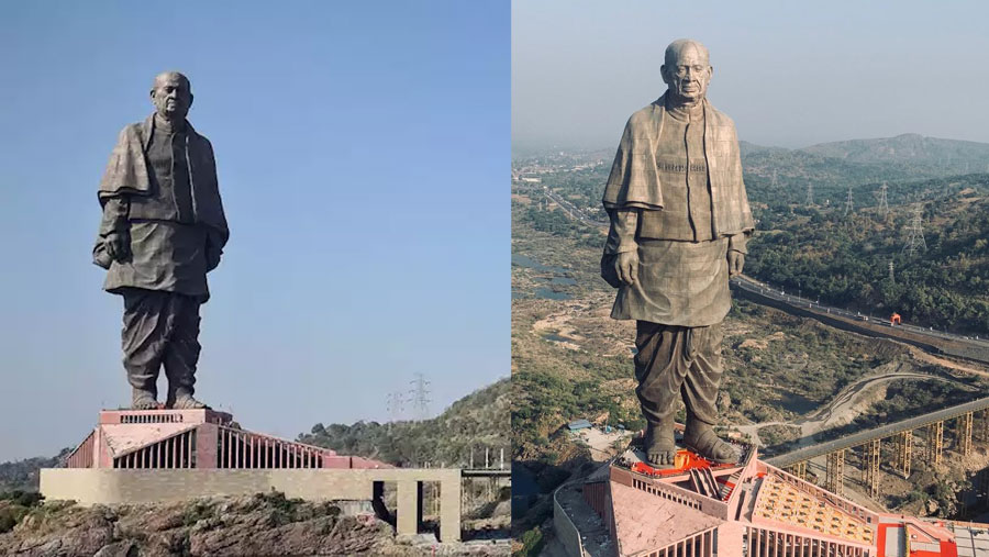 India unveils world's tallest statue