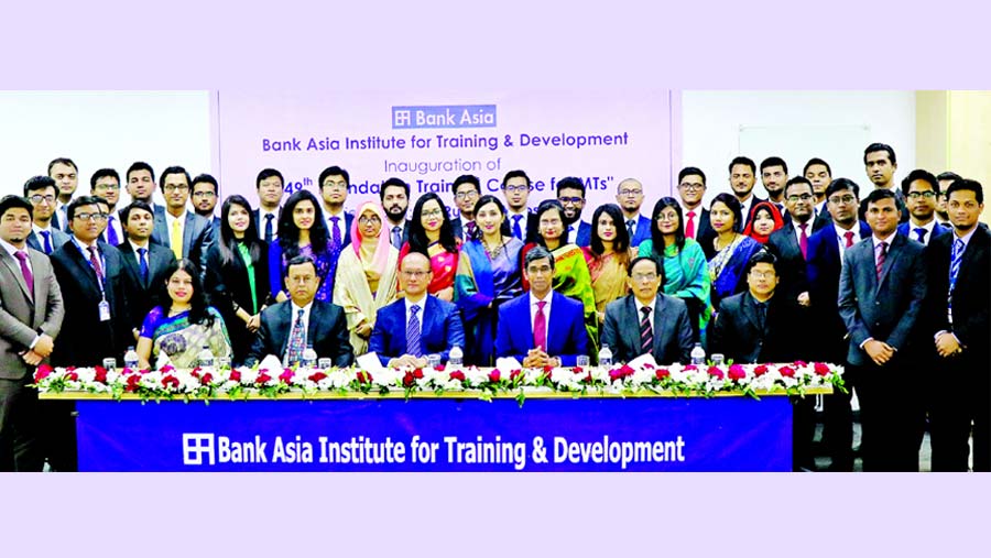 Bank Asia holds foundation training course