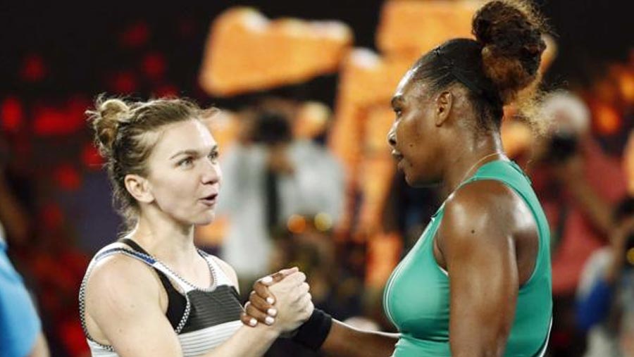 Serena knocks out Halep in epic match