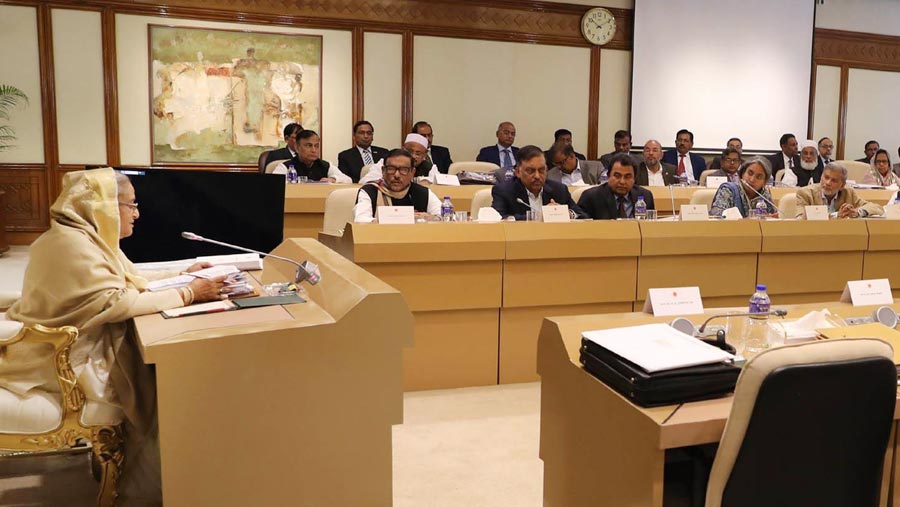 PM urges cabinet to fulfill people’s expectations