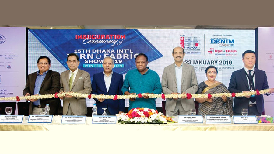 Dhaka int'l yarn, fabric show begins