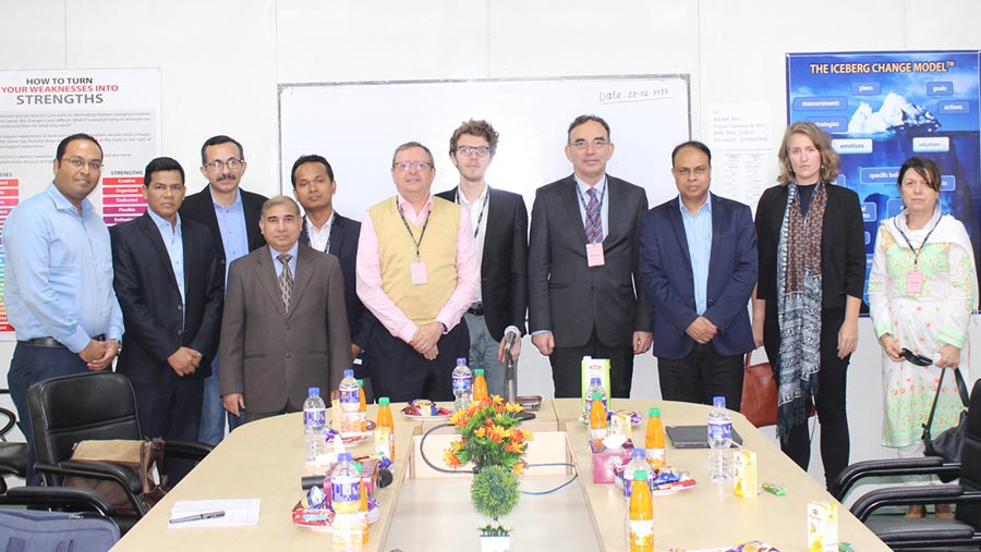 EU delegation visits PRAN factory