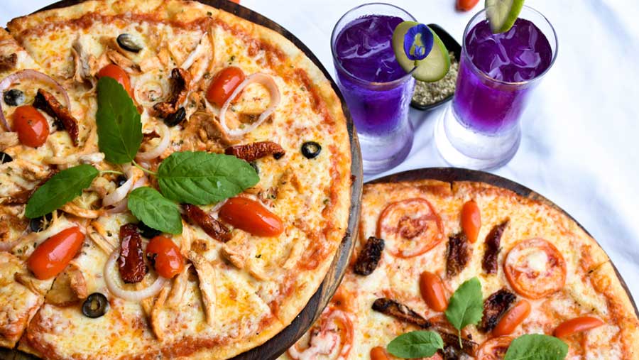 Buy one get one free pizza at Amari Dhaka