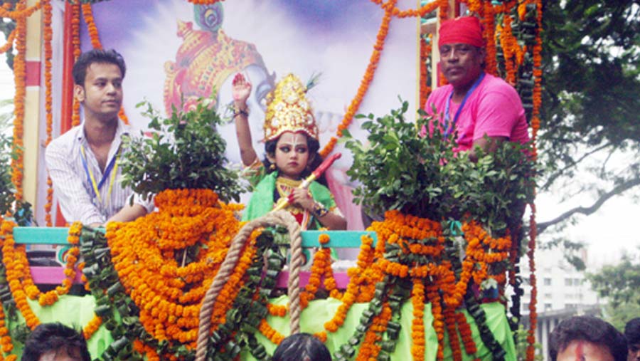 Janmashtami being observed