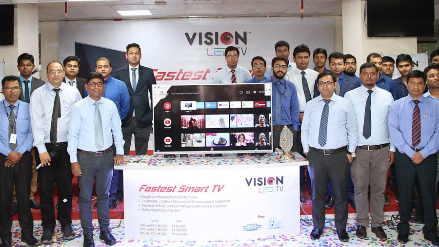 Vision Electronics launches voice control TV