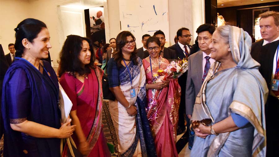 PM  Sheikh Hasina reaches NY to attend 24th UNGA