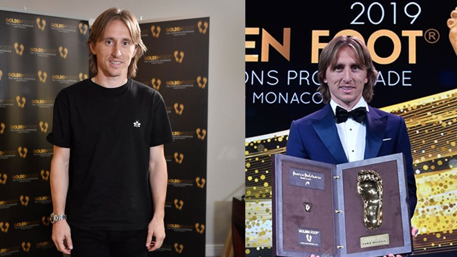 Luka Modric wins 2019 Golden Foot Award