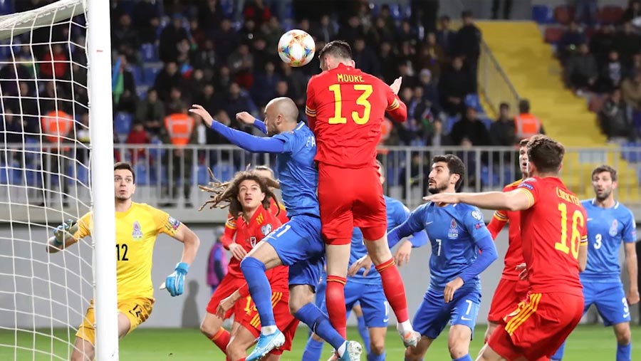 Wales win Euro qualifier in Azerbaijan