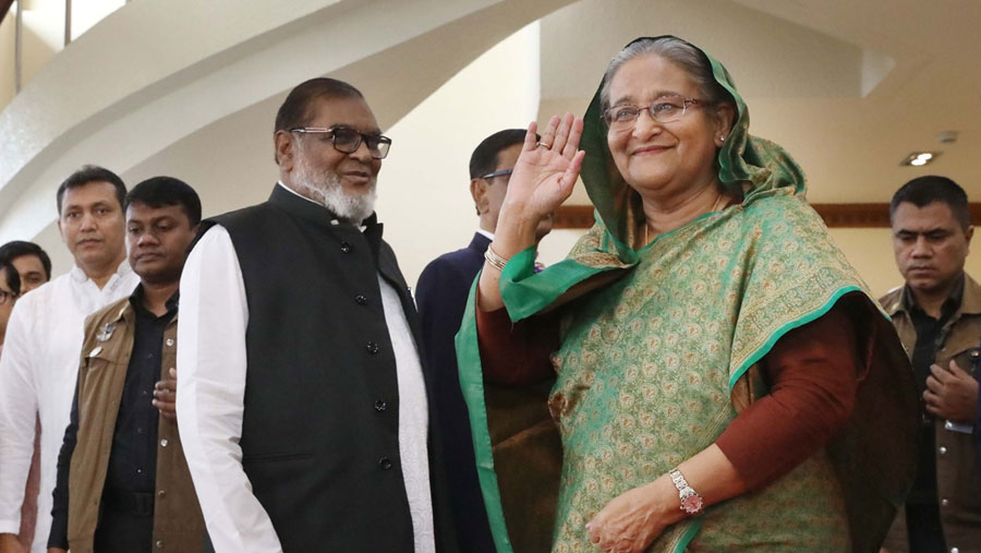 PM Sheikh Hasina leaves for Madrid to join COP25