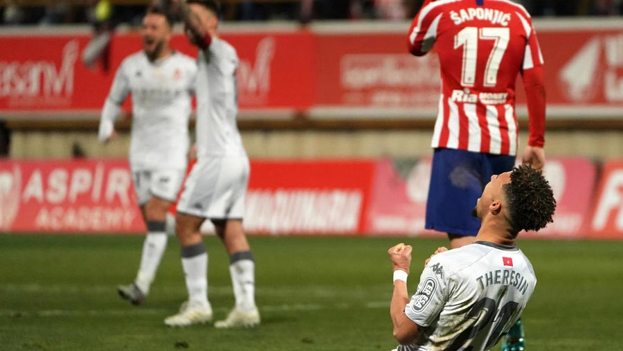 Atletico suffer extra-time Cup misery at Leonesa