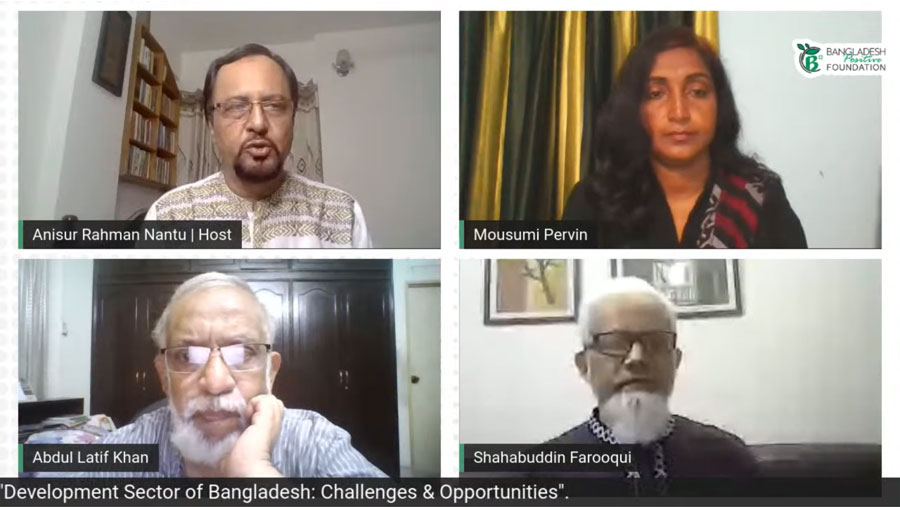 B Positive Talks discuss Bangladesh Development Sector