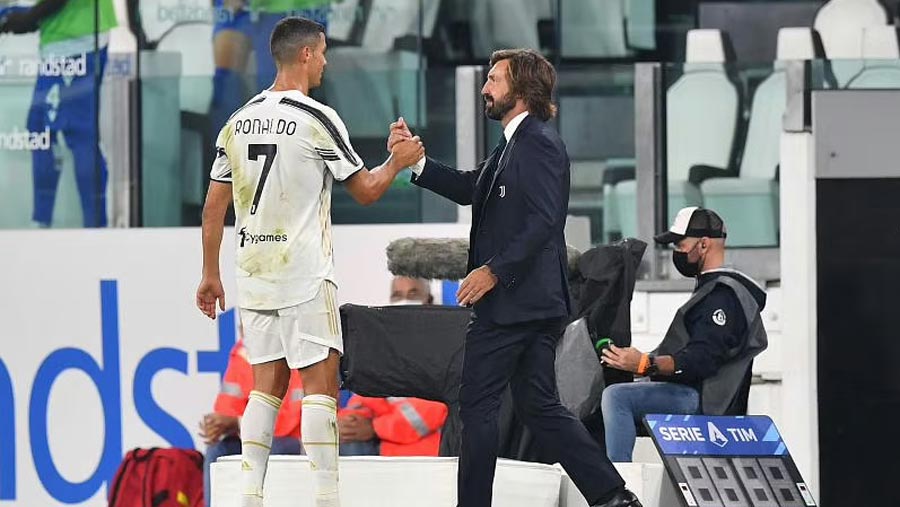 CR7 helps Pirlo start with win as Juventus boss