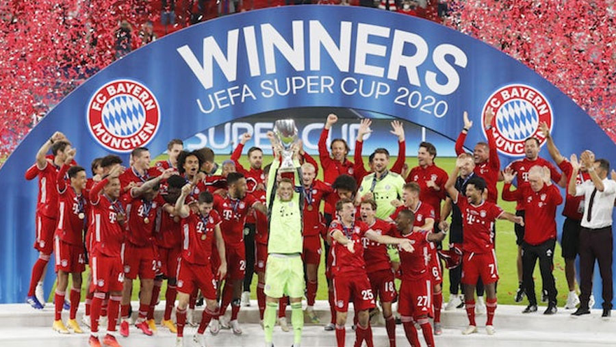 Bayern beat Sevilla to win Super Cup