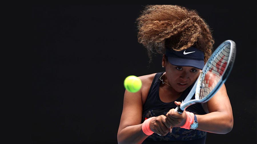 Osaka saves match points against Muguruza to reach quarters