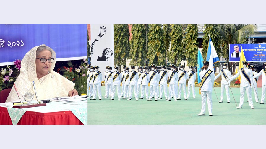 Brighten the country’s image: PM to marine graduates