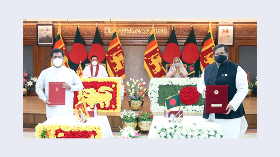 Dhaka, Colombo sign six MoUs