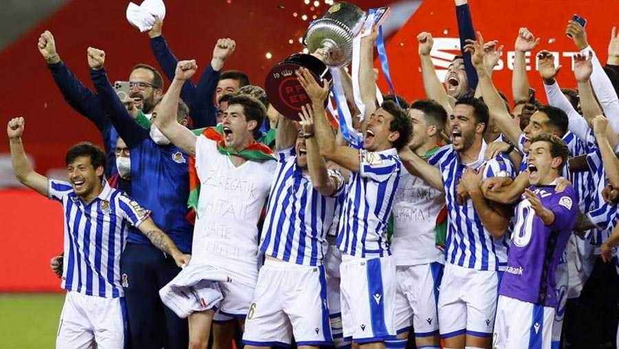 Sociedad beat Bilbao to win Copa del Rey