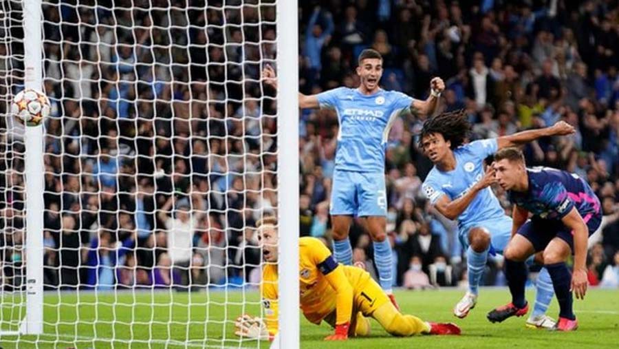 Man City beat RB Leipzig in nine-goal thriller