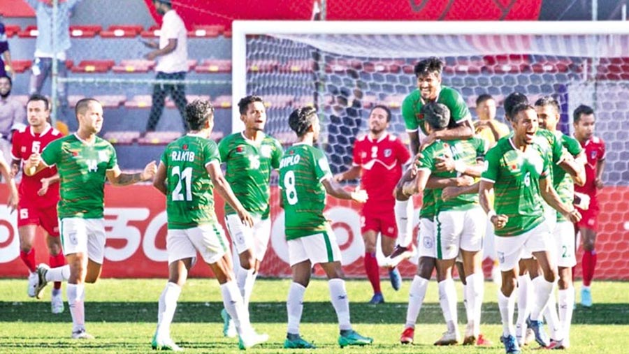 Nepal ends Bangladesh's SAFF final hope