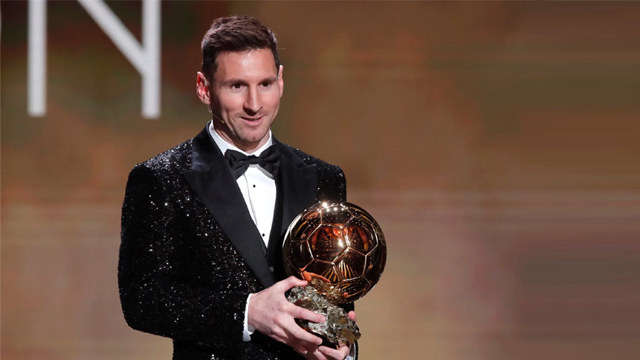 Lionel Messi wins record seventh Ballon d'Or