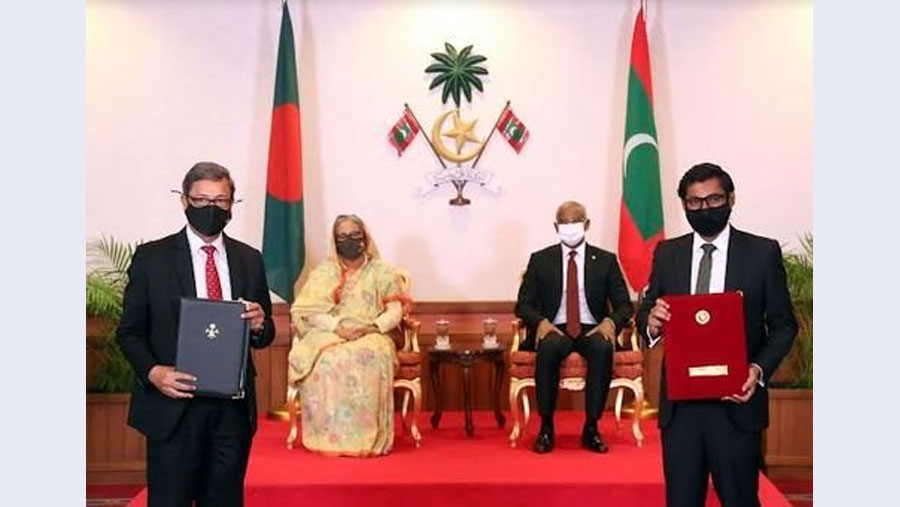 BD, Maldives sign three instruments