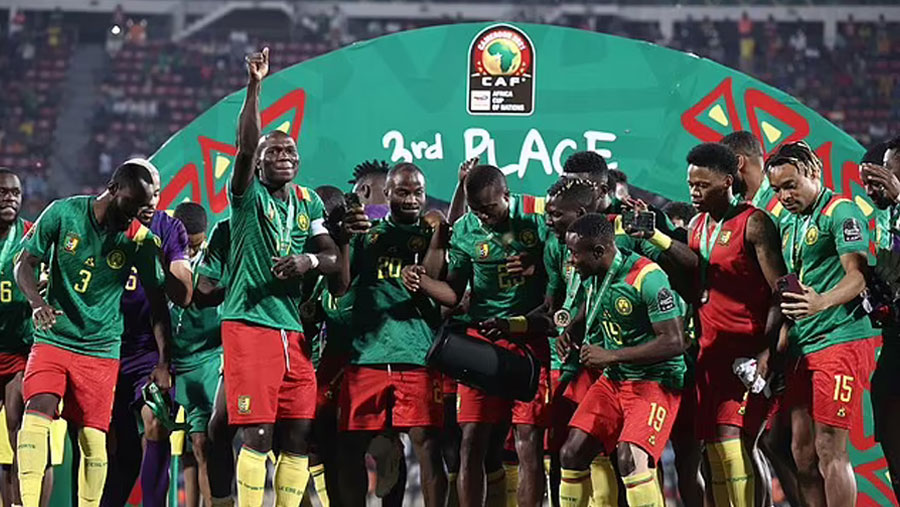 Cameroon come from 3 goals down to win 3rd place