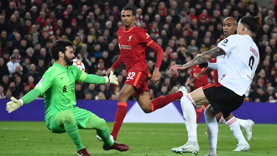 Liverpool into semis after 3-3 Benfica thriller