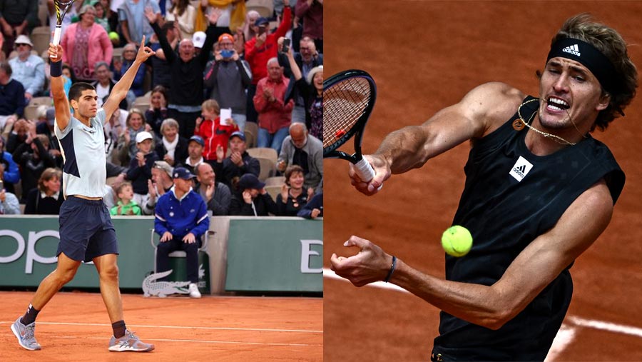 Alcaraz & Zverev save match points to advance