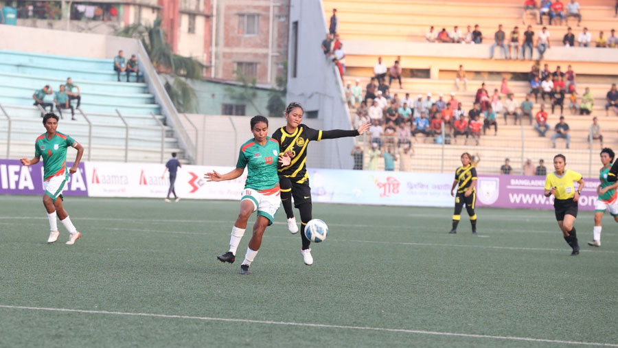 Bangladesh women thrash Malaysia in friendly