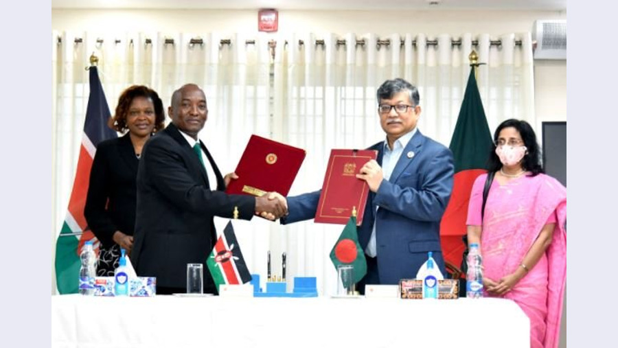 Bangladesh, Kenya sign two MoUs