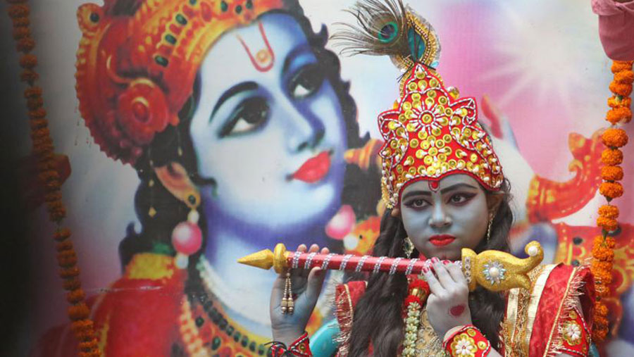 Janmashtami observed