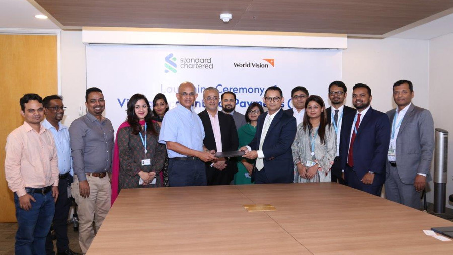 Standard Chartered unveils VAP solution for World Vision Bangladesh