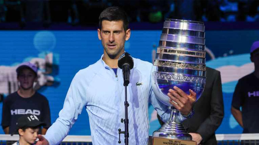 Djokovic wins Tel Aviv title