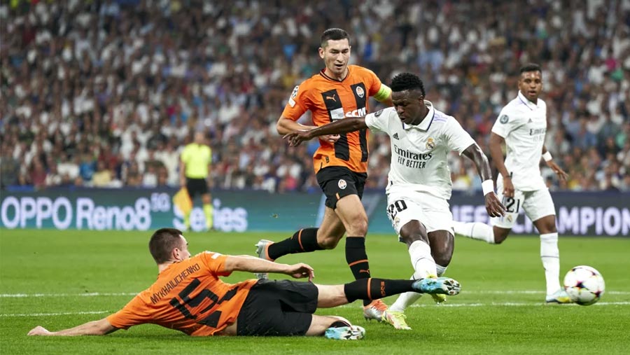 Champions League: Real take control with Shakhtar win