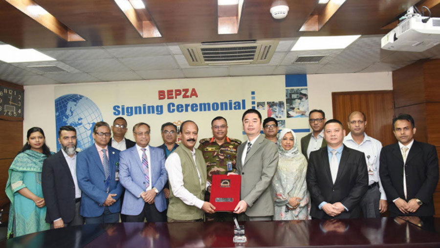 Chinese company to invest $60.85m in BEPZA EZ