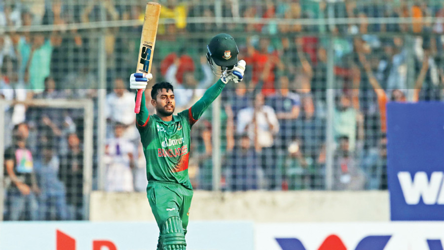 Tigers seal ODI series against India on Mehidy ton