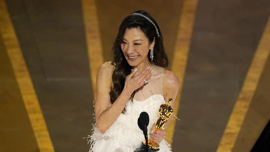 Michelle Yeoh makes history with best actress Oscar win
